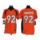 nike youth nfl jerseys denver broncos #92 dumervil orange[nike]