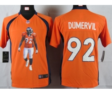 nike youth nfl jerseys denver broncos #92 dumervil orange[portrait fashion]