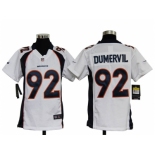 nike youth nfl jerseys denver broncos #92 dumervil white[nike]