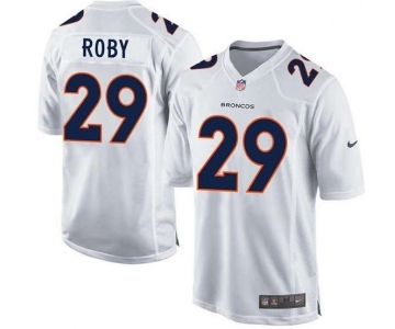 youth nike nfl jerseys denver broncos #29 roby white[new game]