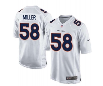 youth nike nfl jerseys denver broncos #58 miller white[new game]