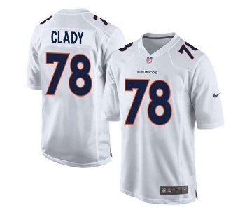 youth nike nfl jerseys denver broncos #78 clady white[new game]