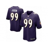 Men Nike Baltimore Ravens #99 Matt Judon Game Purple Team Color NFL Jersey