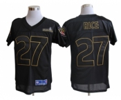 nike nfl jerseys baltimore ravens #27 ray rice black[champions]