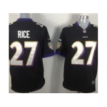 nike nfl jerseys baltimore ravens #27 ray rice black[game]