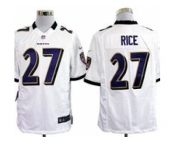 nike nfl jerseys baltimore ravens #27 ray rice white[game]