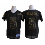 nike nfl jerseys baltimore ravens #5 flacco black[champions]