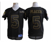 nike nfl jerseys baltimore ravens #5 flacco black[champions]