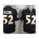 nike nfl jerseys baltimore ravens #52 r.lewis black[game]