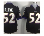 nike nfl jerseys baltimore ravens #52 r.lewis black[game]