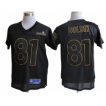 nike nfl jerseys baltimore ravens #81 anquan boldin black[champions]