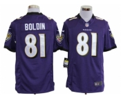 nike nfl jerseys baltimore ravens #81 anquan boldin purple[game]