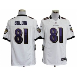 nike nfl jerseys baltimore ravens #81 anquan boldin white[game]