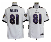 nike nfl jerseys baltimore ravens #81 anquan boldin white[game]