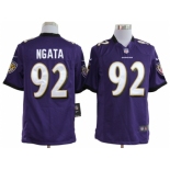 nike nfl jerseys baltimore ravens #92 ngata purple[game]