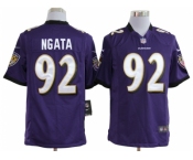 nike nfl jerseys baltimore ravens #92 ngata purple[game]