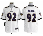 nike nfl jerseys baltimore ravens #92 ngata white[game]