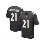 Nike Baltimore Ravens #21 Tony Jefferson Black Alternate Men's Stitched NFL New Elite Jersey