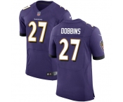 Nike Ravens #27 J.K. Dobbins Purple Team Color Men's Stitched NFL Vapor Untouchable Elite Jersey