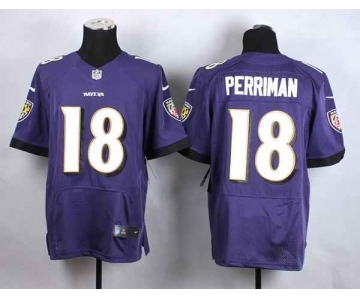 nike jerseys baltimore ravens #18 perriman purple[Elite]