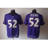 nike nfl baltimore ravens #52 r.lewis purple [Elite Jerseys]