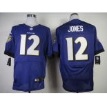 nike nfl jerseys baltimore ravens #12 jones purple[New Elite]