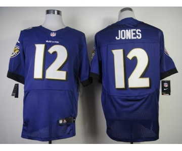 nike nfl jerseys baltimore ravens #12 jones purple[New Elite]