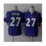 nike nfl jerseys baltimore ravens #27 jackson purple[Elite][jackson]