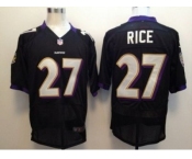 nike nfl jerseys baltimore ravens #27 ray rice black[elite]