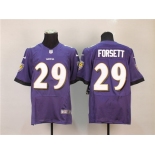 nike nfl jerseys baltimore ravens #29 forsett purple[Elite]