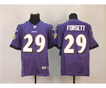 nike nfl jerseys baltimore ravens #29 forsett purple[Elite]