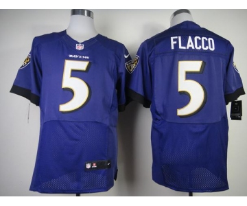 nike nfl jerseys baltimore ravens #5 flacco purple[New Elite]