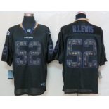 nike nfl jerseys baltimore ravens #52 r.lewis black[Elite united sideline]