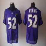 nike nfl jerseys baltimore ravens #52 r.lewis purple[elite Art Patch]