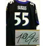 nike nfl jerseys baltimore ravens #55 terrell suggs black[Elite signature]