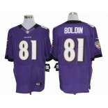 nike nfl jerseys baltimore ravens #81 anquan boldin purple[Elite]