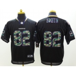 nike nfl jerseys baltimore ravens #82 smith black[Elite Camo Fashion]