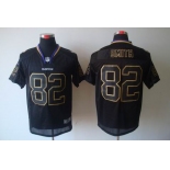 nike nfl jerseys baltimore ravens #82 smith black[Elite lights out]