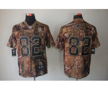 nike nfl jerseys baltimore ravens #82 smith camo[Elite]