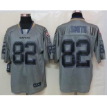 nike nfl jerseys baltimore ravens #82 smith grey[Elite lights out]