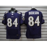 nike nfl jerseys baltimore ravens #84 dickson purple[Elite]