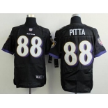 nike nfl jerseys baltimore ravens #88 pitta black[new Elite]