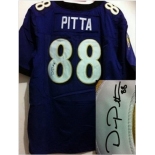 nike nfl jerseys baltimore ravens #88 pitta purple[Elite signature]