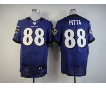 nike nfl jerseys baltimore ravens #88 pitta purple[Elite]