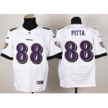 nike nfl jerseys baltimore ravens #88 pitta white[Elite]