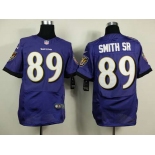 nike nfl jerseys baltimore ravens #89 smithsr purple[new Elite]