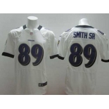 nike nfl jerseys baltimore ravens #89 smithsr white[Elite]