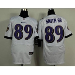 nike nfl jerseys baltimore ravens #89 smithsr white[new Elite]