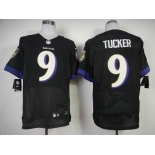 nike nfl jerseys baltimore ravens #9 tucker black[New Elite]