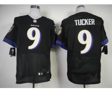 nike nfl jerseys baltimore ravens #9 tucker black[New Elite]